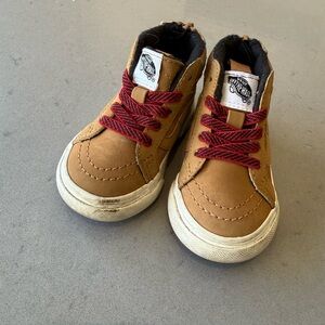 Vans Toddler high tops with Prima Loft insulation